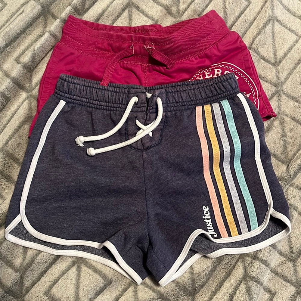 2 Pack Girl’s Sporty Shorts